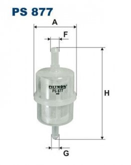 Фильтр топливный Filtron(95105E) WIX - Filtron WIX FILTERS PS 877