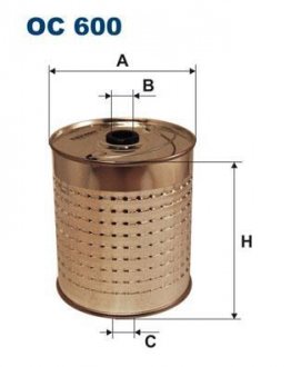 Фильтр олійний Filtron(WL7000) WIX - Filtron WIX FILTERS OC 600