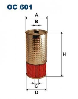 Фильтр масляный Filtron(WL7001) WIX - Filtron WIX FILTERS OC 601