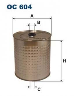 Масляний фільтр FILTRON WIX FILTERS OC 604