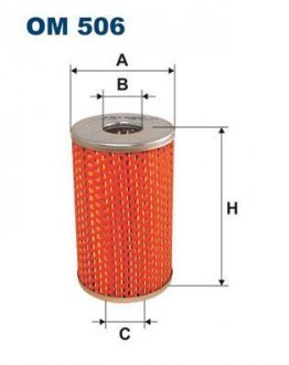 Масляний фільтр FILTRON WIX FILTERS OM 506