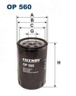 Фильтр олійний Filtron(WL7111) WIX - Filtron WIX FILTERS OP 560