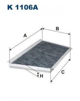 Фильтр салона Filtron(WP9103) WIX - Filtron WIX FILTERS K 1106A