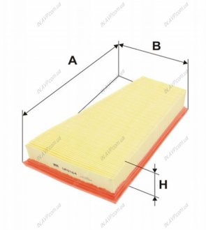 Фильтр воздушный (AP 035/5) WIX - Filtron WIX FILTERS WA9764