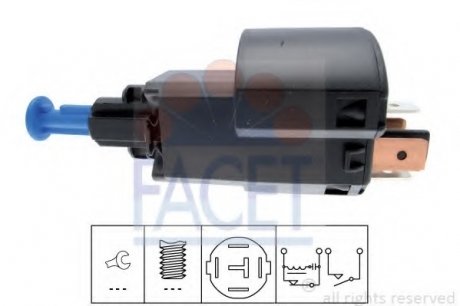 Датчик педалі гальма Opel Vectra 95-> Facet 7.1181