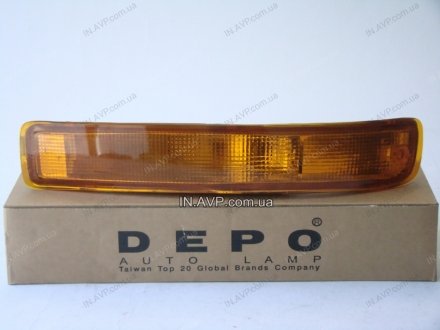 Поворотник левый DEPO 212-1659L-AE