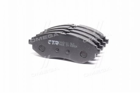Колодки тормозные передние Aveo CTR CKKD-11 (фото 1)