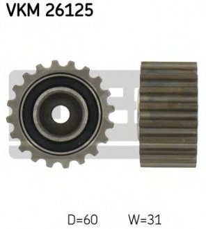 Паразитный, ведущий ролик, зубчатый ремень VKM 26125 SKF VKM26125