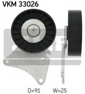 Паразитный / ведущий ролик, поликлиновой ремень VKM 33026 SKF VKM33026