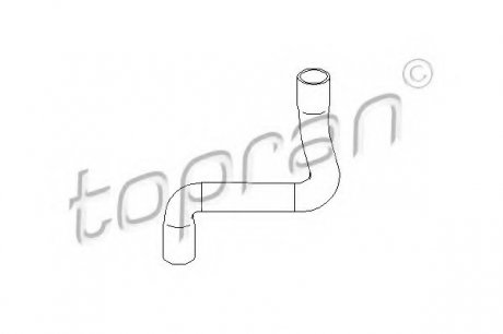 Шланг резиновый системы охлаждения TOPRAN 110492 (фото 1)