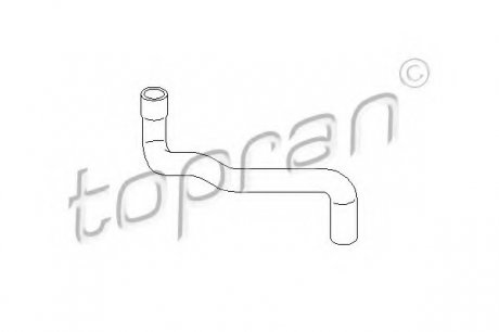 Шланг резиновый системы охлаждения HANS PRIES TOPRAN 109010