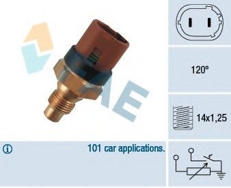 Датчик температуры охлаждающей жидкости FAE 34100 (фото 1)