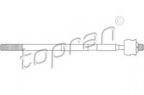 Рулевая тяга(без наконечника) TOPRAN 301384 (фото 1)