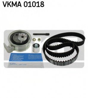 Комплект ГРМ (ремень + ролик) SKF VKMA01018 (фото 1)