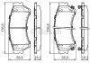 Колодки тормозные дисковые BOSCH 0986494221 (фото 1)