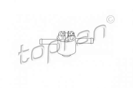 Клапан фильтра топлива HANS PRIES TOPRAN 102730