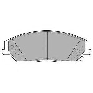 Колодки тормозные дисковые Delphi LP2714 (фото 1)