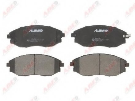 Колодки тормозные дисковые ABE C10021ABE