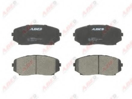 Колодки тормозные дисковые ABE C13061ABE (фото 1)