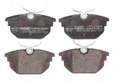 Колодки тормозные дисковые ABE C2F005ABE (фото 1)