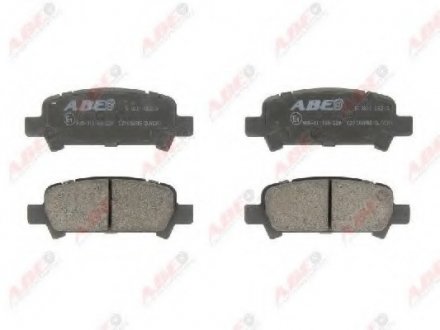 Колодки тормозные дисковые ABE C27002ABE (фото 1)