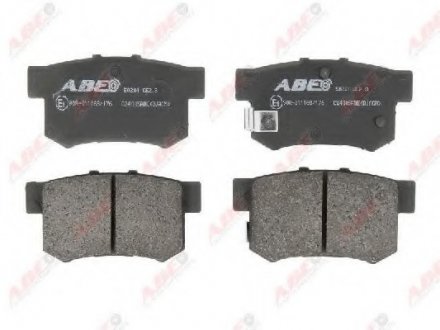 Колодки тормозные дисковые ABE C24005ABE (фото 1)
