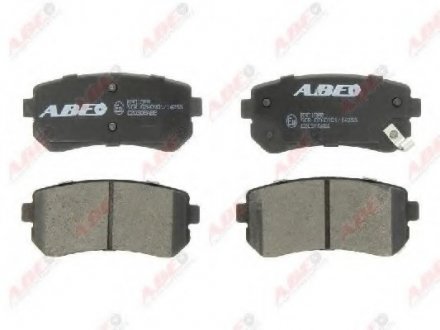 Колодки тормозные дисковые ABE C20308ABE (фото 1)