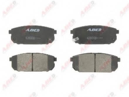 Колодки тормозные дисковые ABE C20304ABE (фото 1)
