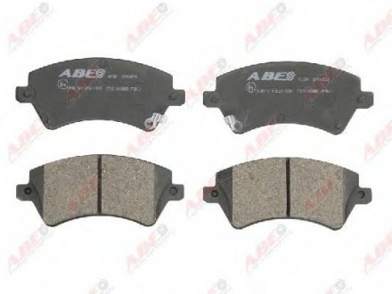 Колодки тормозные дисковые ABE C12101ABE (фото 1)