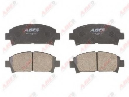 Колодки тормозные дисковые ABE C12063ABE (фото 1)