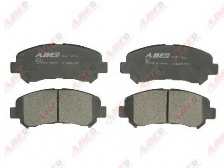 Колодки тормозные дисковые ABE C11086ABE (фото 1)