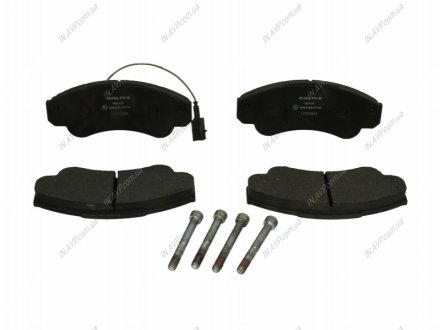 Комплект гальмівних колодок передн, CITROEN JUMPER I FIAT DUCATO PEUGEOT BOXER 2.0-3.0D 03.94- Delphi LP1751