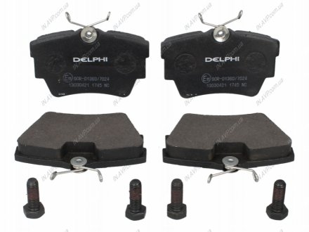 Колодки тормозные дисковые Delphi LP1745 (фото 1)
