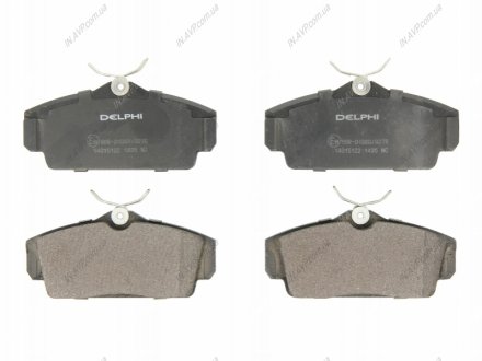 Колодки тормозные дисковые Delphi LP1435