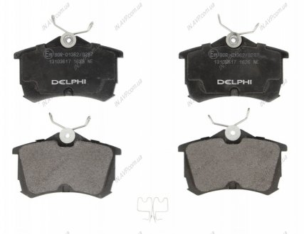 Колодки тормозные дисковые Delphi LP1626