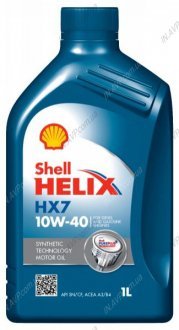 Масло моторное Shell HELIX HX7 10W40 1L (фото 1)