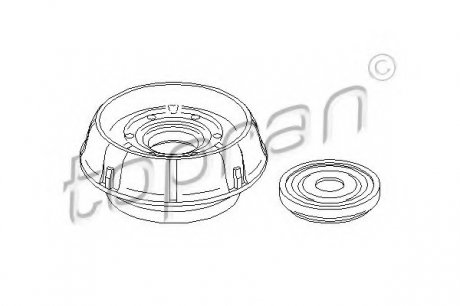 Подушки амортизатора HANS PRIES TOPRAN 700354
