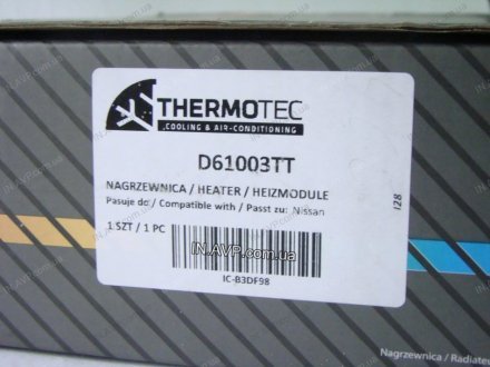 Радиатор печки THERMOTEC D61003TT (фото 1)