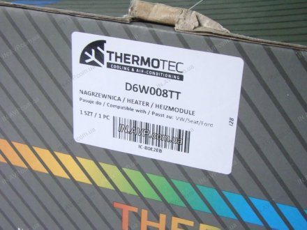 Радиатор печки THERMOTEC D6W008TT (фото 1)