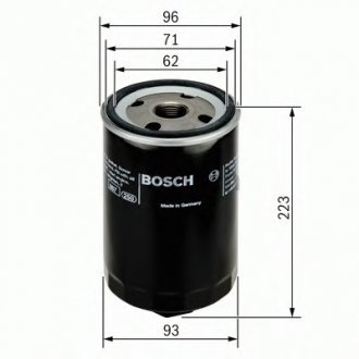 Фільтр масляний 4015 DAF (truck) BOSCH 0451104015
