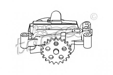 Масляный насос HANS PRIES TOPRAN 720157