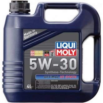 Масло моторное Optimal HT Synth 5W-30 (4 л) LIQUI MOLY 39001