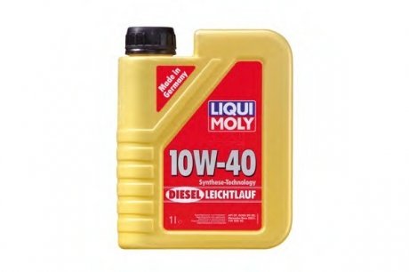 Масло моторное Diesel Leichtlauf 10W-40 (1 л) LIQUI MOLY 1386 (фото 1)