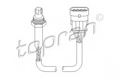 Лямбдазонд HANS PRIES TOPRAN 201756