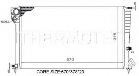 Радиатор THERMOTEC D7P016TT (фото 1)