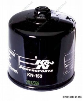 Фильтр масла K&N KN153 (фото 1)