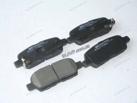 Колодки тормозные задние Speedmate SM-BPS009 (фото 1)