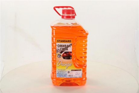 Омыватель стекла зимний -20 STANDARD Orange оранж. (каністра 4л) Дорожная Карта 48021031063 зима (фото 1)