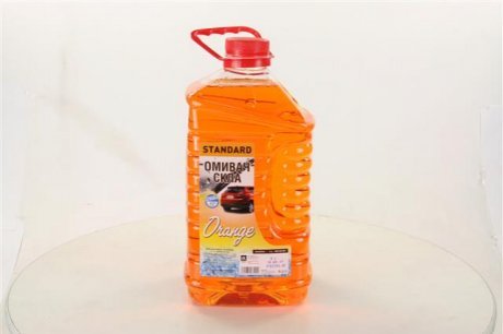 Омыватель стекла зимний -12 STANDARD Orange оранж. (канистра 4л) (ДК) Дорожная Карта 48021031061 зима