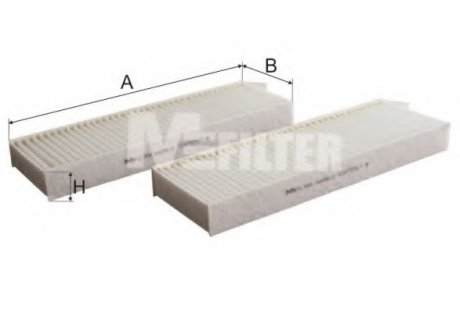 Фільтр салону Berlingo/Partner 08- M-Filter K9056-2